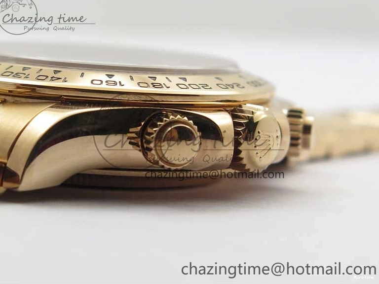 MiroTime 0501 Daytona 116508 RG Noob 1:1 Best Edition 904L SS Case and Bracelet RG Dial SA Comfortable 2705